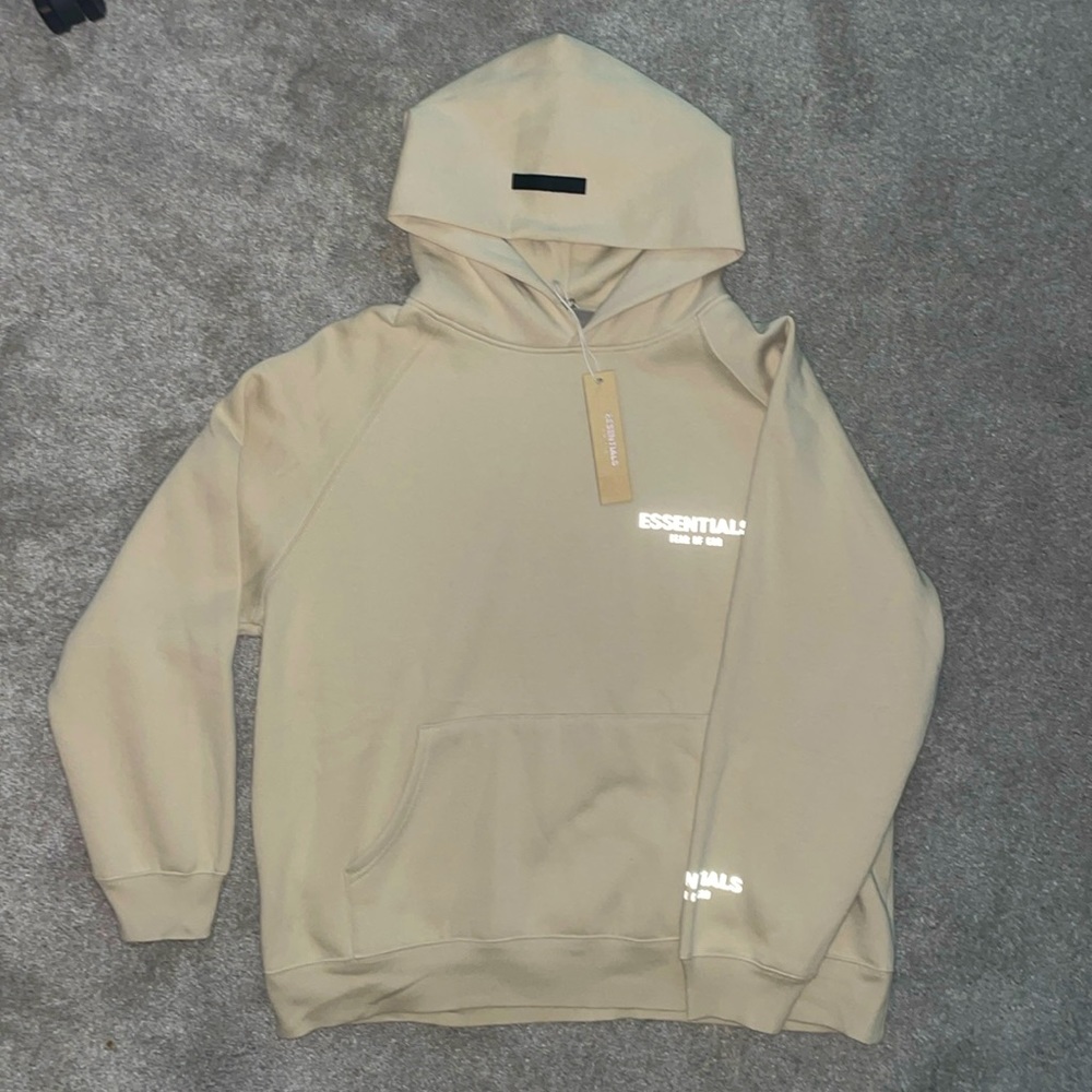 Fear Of God Essentials Pullover Hoodie 'String'